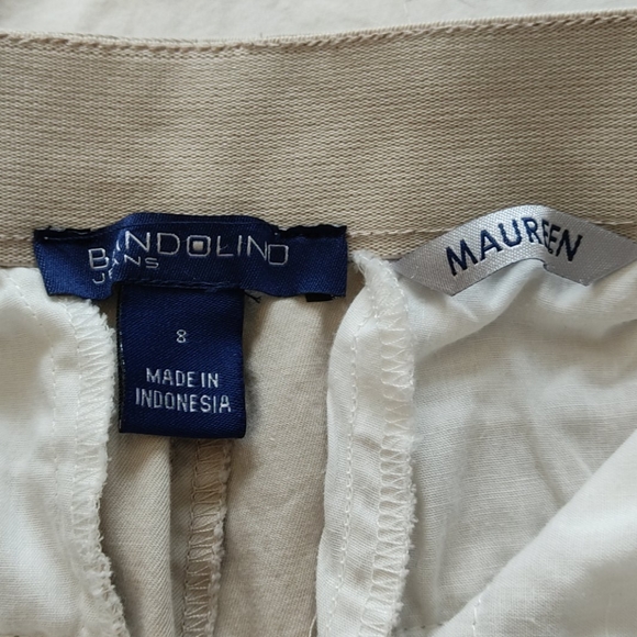 Bandolino Size 8 Beige Capri Pants - Picture 4 of 4